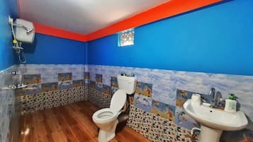 Handtücher, Seife, Toilettenpapier