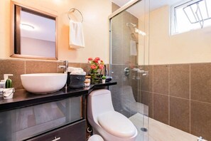 Shower, hair dryer, towels, shampoo - Pet-Friendly Roma Vibes, Parks, Art & Nightlife! (Ciudad de México)