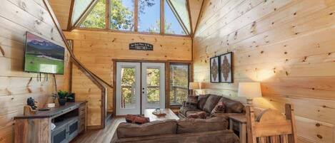 スマートテレビ、暖炉