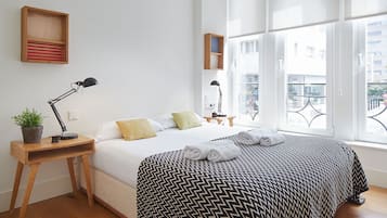 2 bedrooms, iron/ironing board, WiFi (free), bed sheets