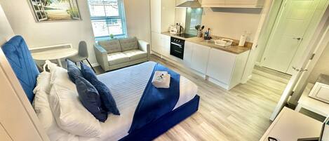 1 bedroom, iron/ironing board, free WiFi, bed sheets