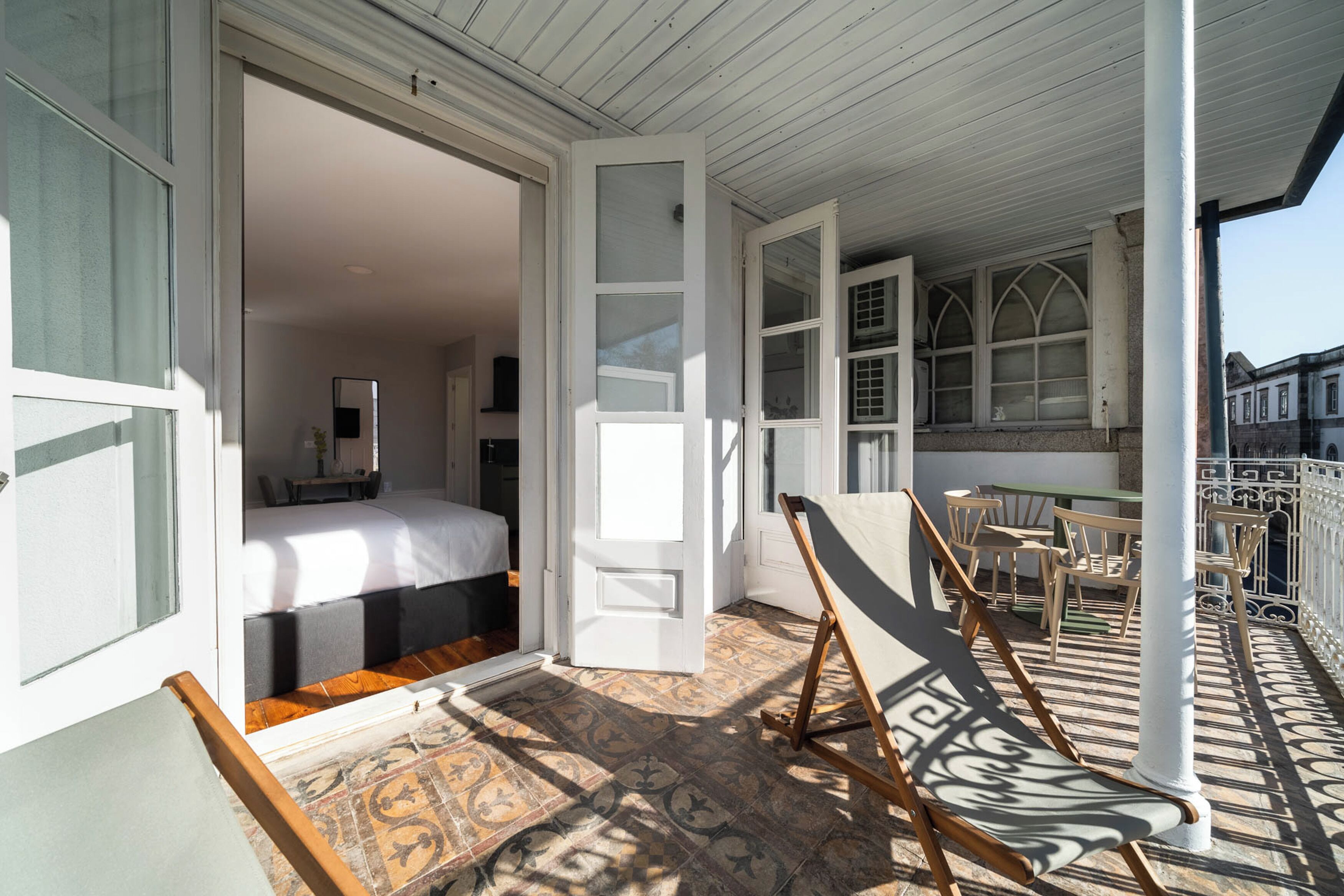 Studio with terrace and sofa bed | Terrace/patio