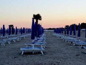 Outdoor banquet area