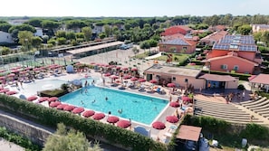 Pool - Residence Rosa dei Venti Bungalow Grecale for 4 persons (Rosignano Marittimo)