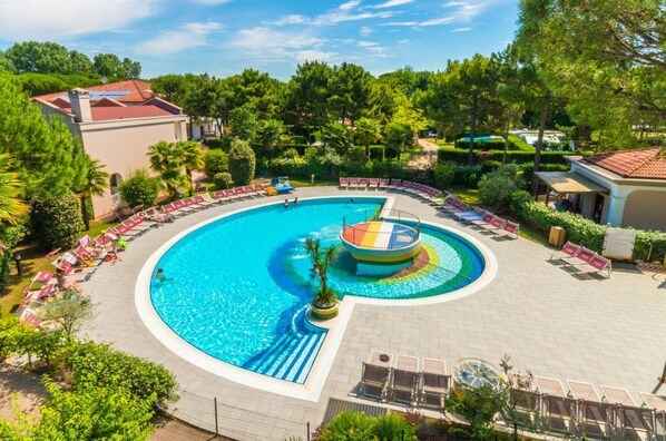 Pool - Feriendorf Mareblu Wohnung Bilo C für 4 Personen (Bibione)