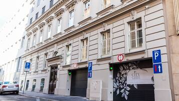 Fassade der Unterkunft
