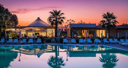 Feriendorf Le Tamerici Mobilehome Pirri für 5 Personen
