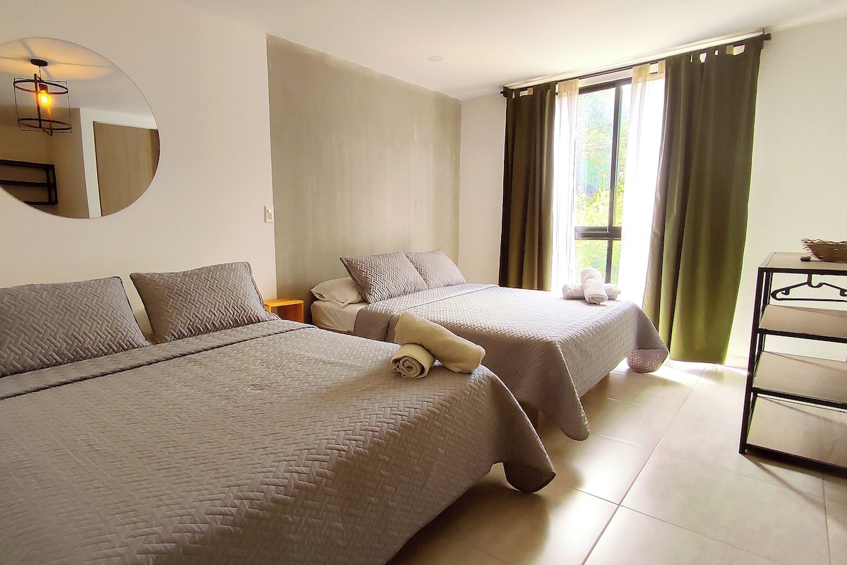 Basic Quadruple Room | 1 bedroom, hypo-allergenic bedding, free WiFi