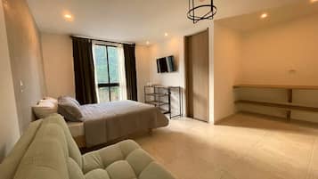 1 habitación, ropa de cama hipoalergénica y wifi gratis