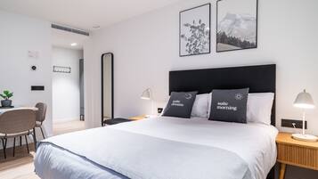 Studio with sofa bed | 1 bedroom, individually decorated, individually furnished, desk