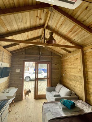 Comfort Cabin | Bed sheets - Floripa Glamping (Florianópolis)