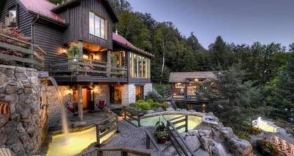 Tremblant-les-Eaux 213-1B 2bd hot tub open walk to ski slopes & golf