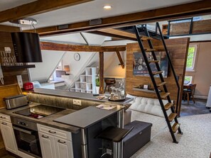 Living area - Sterntaler Apartment 6a (Homberg (Efze))