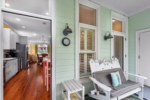 Interior - Ocean views from roof top deck.  Easy walk to beach! (Saint Simons Island)