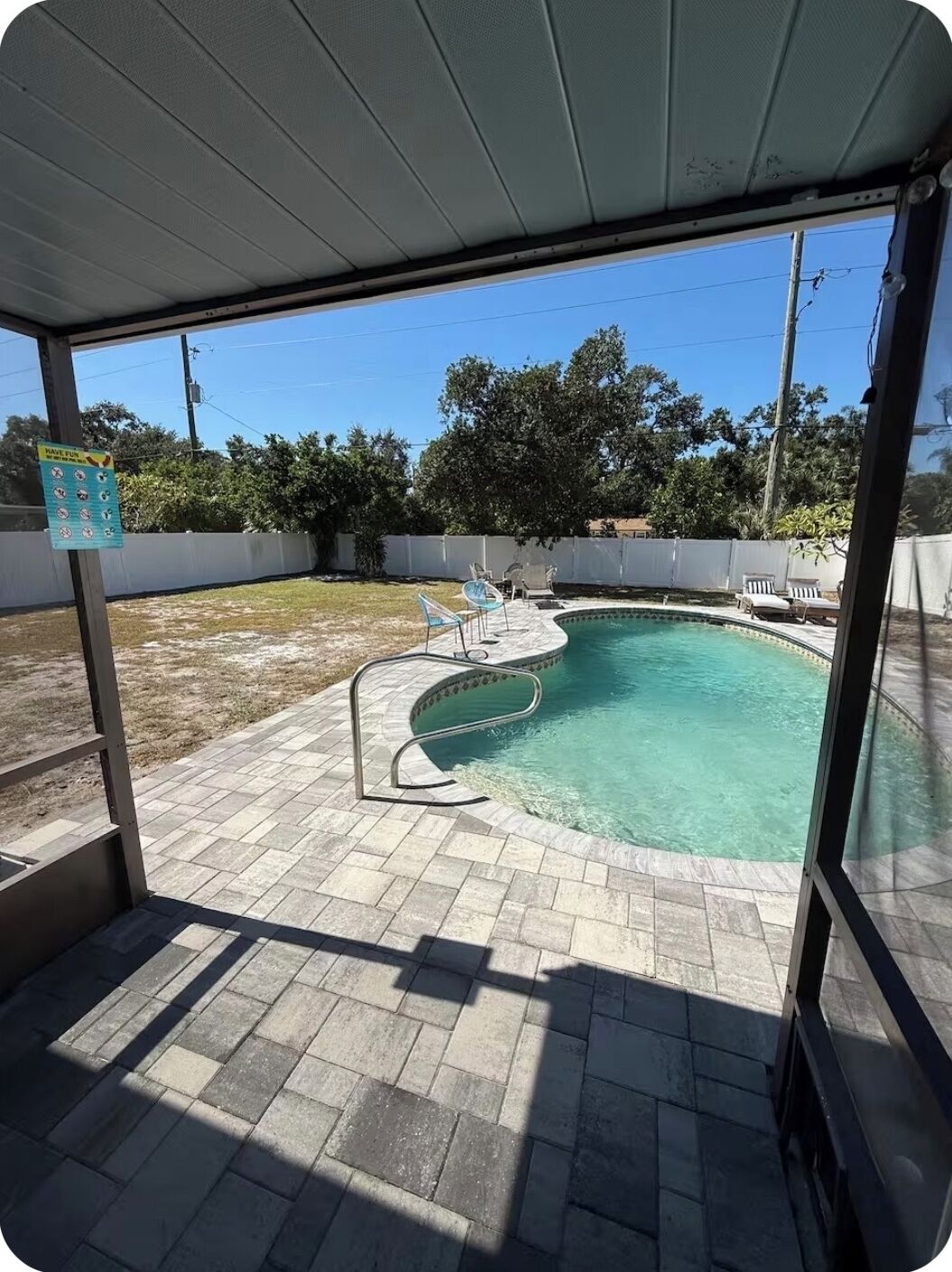 Alberca al aire libre 