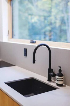 Interior - The Hutch - Modern Scandinavian w/ Wood-Fired Tub 20 Minutes From Asheville (Fletcher)