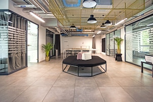 Sala de estar en el lobby