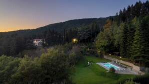 Una piscina climatizada