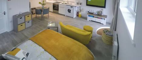 1 Schlafzimmer, kostenloses WLAN, Bettwäsche