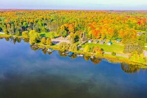 Aerial view - Waterfront Butternut Lake Getaway - With Dock! (Butternut)