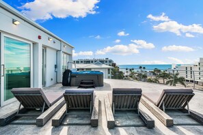 Premium Penthouse, Pool Access, Ocean View | Balcony - Beach House Residence by Beachside Mgmt (Siesta Key)