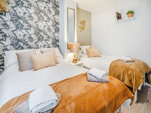 3 sovrum, gratis wi-fi och sängkläder