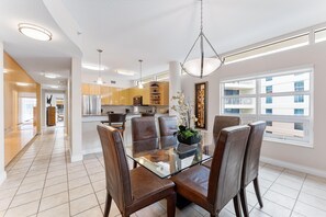 Condo, Multiple Beds, Ocean View (Condo 303) | Dining - Crescent Condos by Beachside Management (Siesta Key)