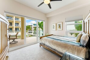 Condo, Multiple Beds, Ocean View (Condo 303) | Individually decorated, individually furnished, laptop workspace - Crescent Condos by Beachside Management (Siesta Key)