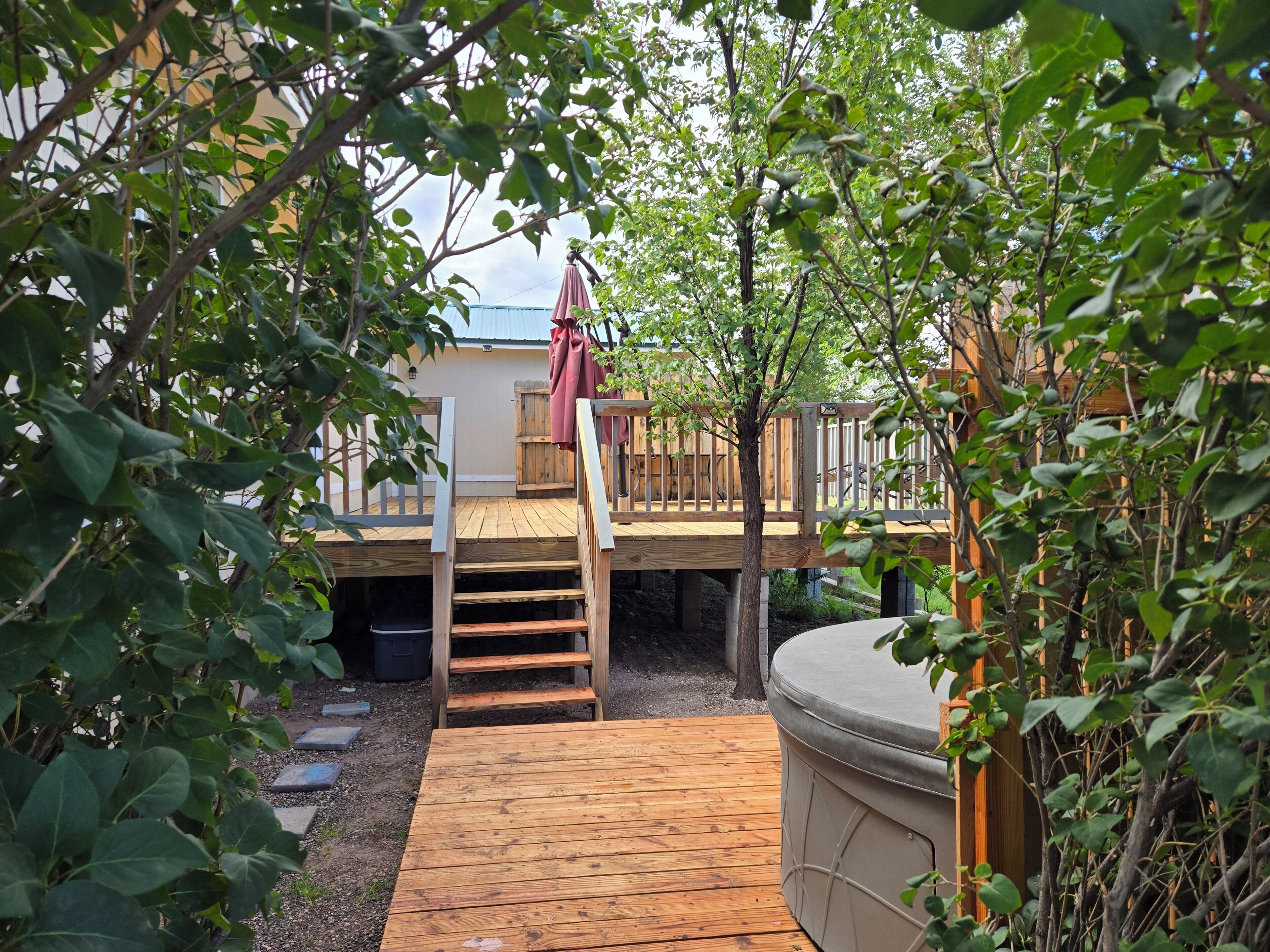 Enceinte de l’hébergement