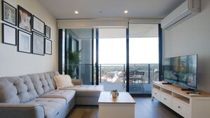 Living area - Paradise 2BR Apt in Rundle Mall (Adelaide)
