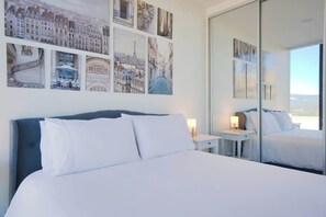 1 多间卧室、熨斗/熨衣板、WiFi、床单