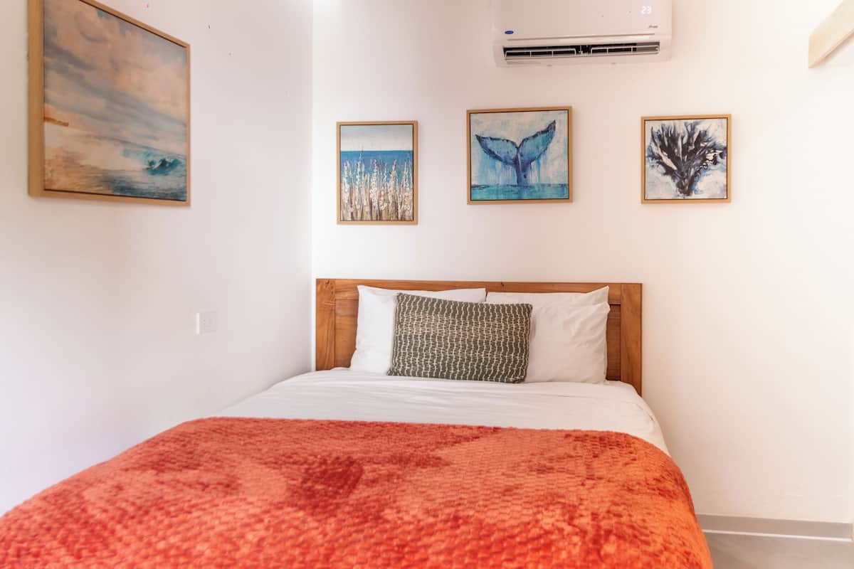 Habitación básica | Ropa de cama de alta calidad y caja de seguridad en la habitación