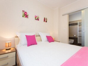 2 bedrooms, desk, free WiFi, bed sheets - Appartement Dante (Baska)