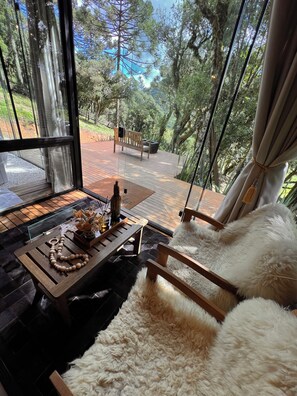 Cabaña romántica | Terraza o patio