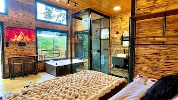 奢華小木屋 | 1 間睡房、迷你吧、獨特設計、獨特裝修