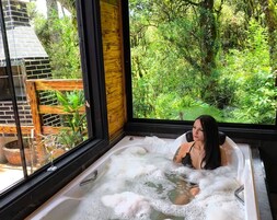 Chalet de lujo | Minibar, decoración individual, mobiliario individual y wifi gratis