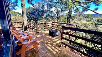 Chalé superluxo | Terraço/pátio