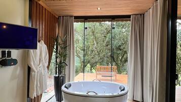 Cabana romântica | Frigobar, individualmente decorados, individualmente mobiliados