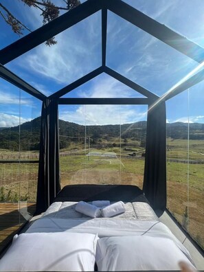 Panoramic Cabin | 1 bedroom, minibar, individually decorated, individually furnished