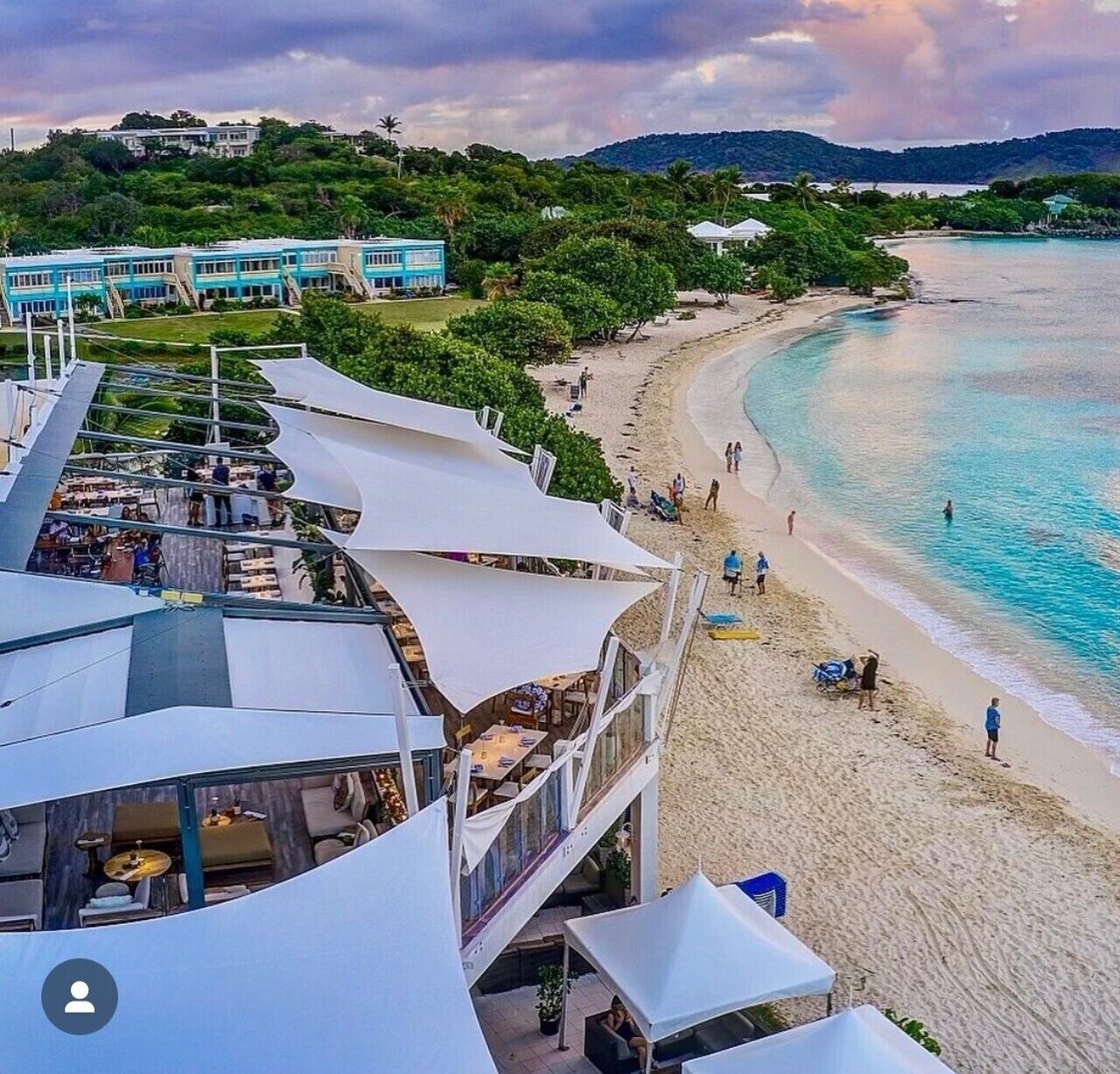 On the beach, beach towels