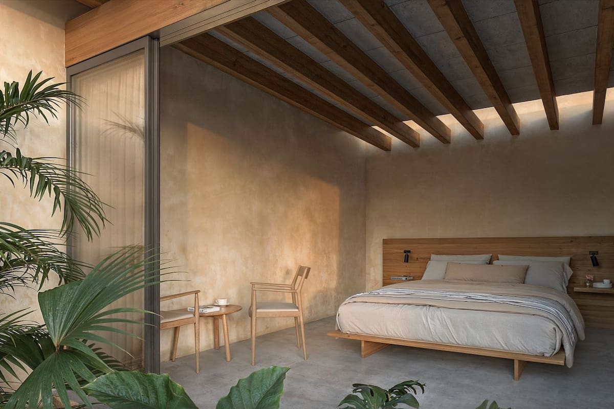 Penthouse Deluxe | 1 habitación, camas con efecto memoria y escritorio