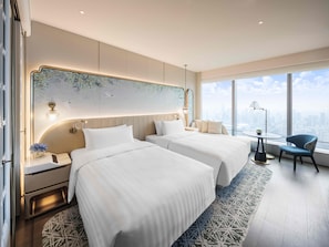 Horizon Bay View Twin | In-room safe, blackout drapes, soundproofing, iron/ironing board - Shangri-La Nanshan, Shenzhen (Shenzhen)