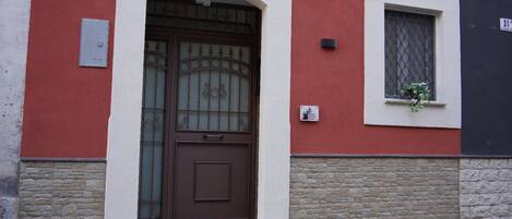 Detalhe da fachada