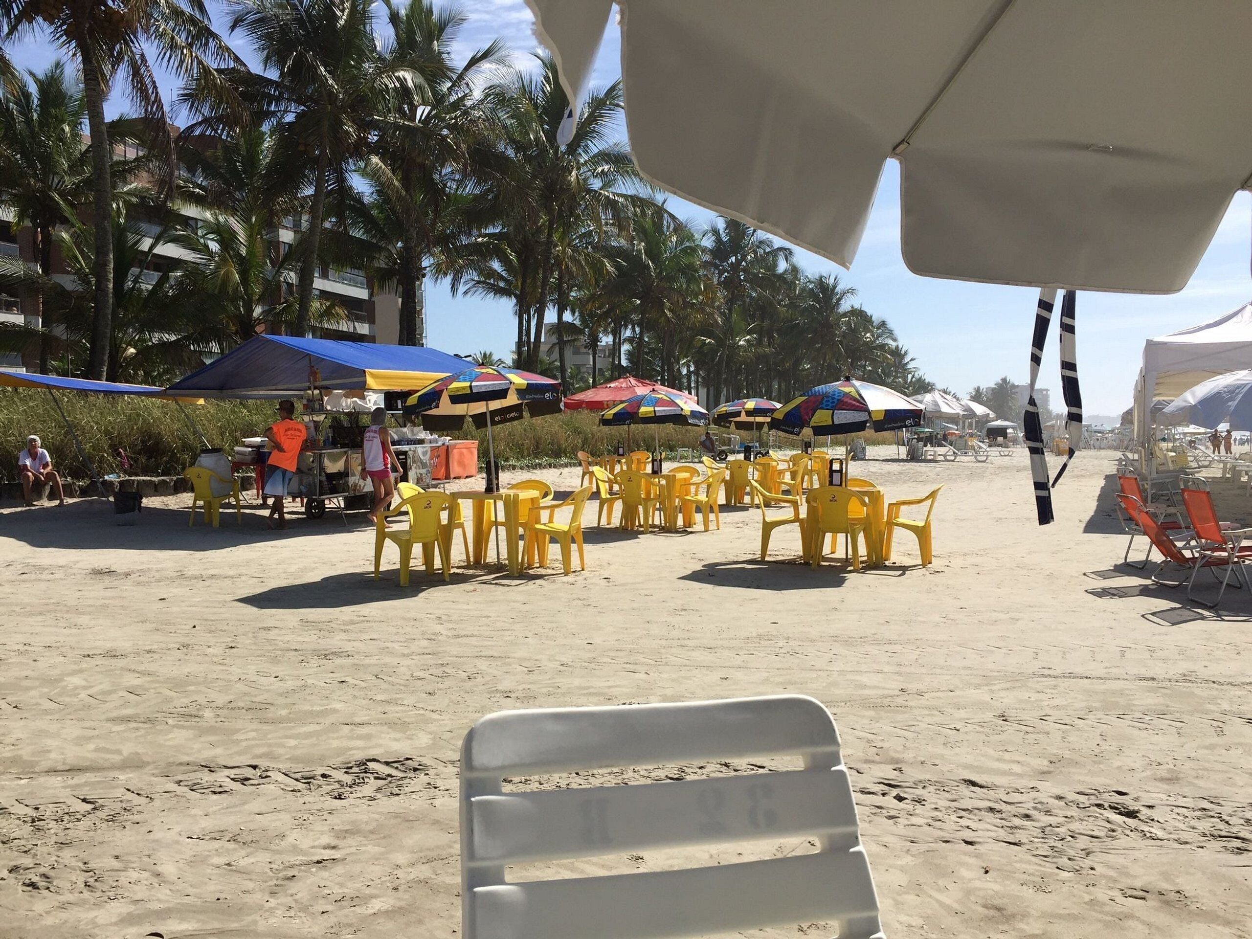 Apartment | Beach | On the beach, white sand, beach umbrellas, beach bar