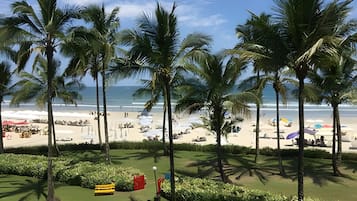 Apartment | Beach | On the beach, white sand, beach umbrellas, beach bar