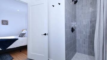 Shower, hair dryer