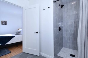 Shower, hair dryer