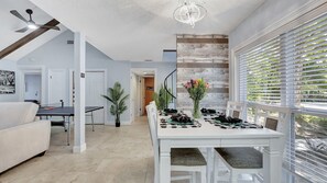 Dining - Stunning Lake House w/ Heated Pool + Ping Pong! (Lutz)