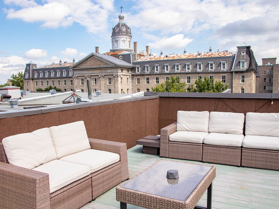Terraço na cobertura