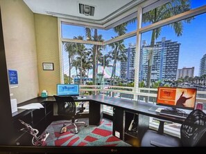 Business center - Hilton Double Tree Gallery One (Fort Lauderdale)